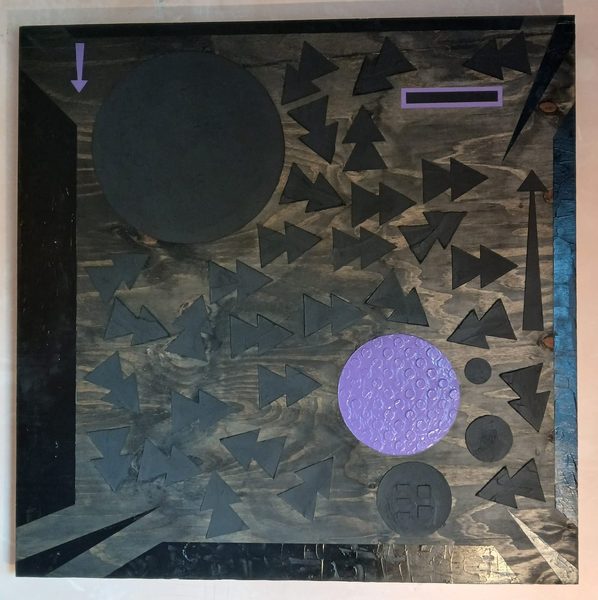 Figure Yourself Out • N°16 - Acrylic & Plaster on Timber